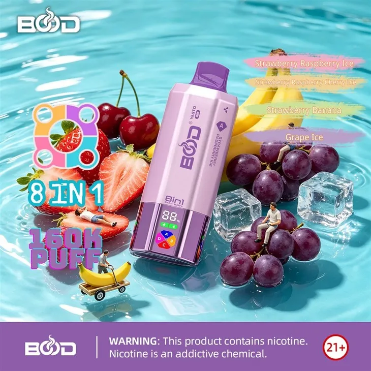 Bood Vasto 8in1 160K Puffs Vapsolo Multiple Flavors Disposable Vape best