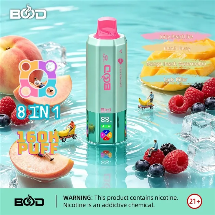 Bood Vasto 8in1 160K Puffs Vapsolo Multiple Flavors Disposable Vape factory