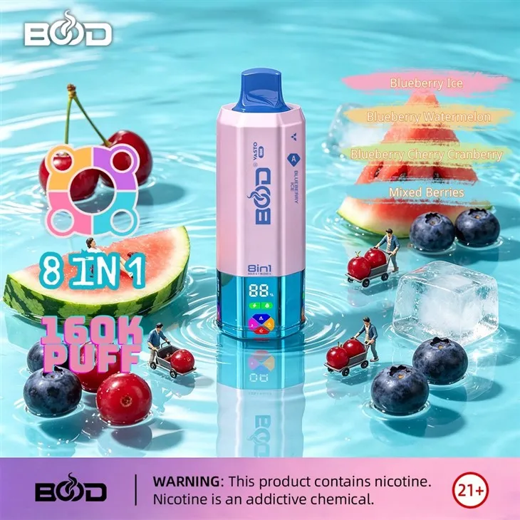 Bood Vasto 8in1 160K Puffs Vapsolo Multiple Flavors Disposable Vape suppliers