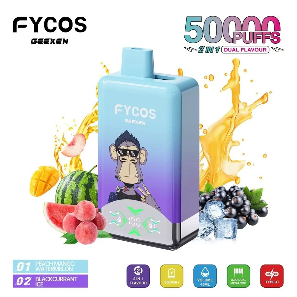FYCOS Dual Flavors 50000 Puffs Disposable Vape price