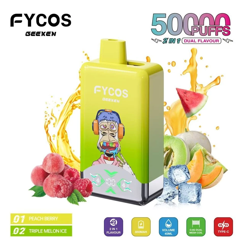 FYCOS Dual Flavors 50000 Puffs Disposable Vape suppliers