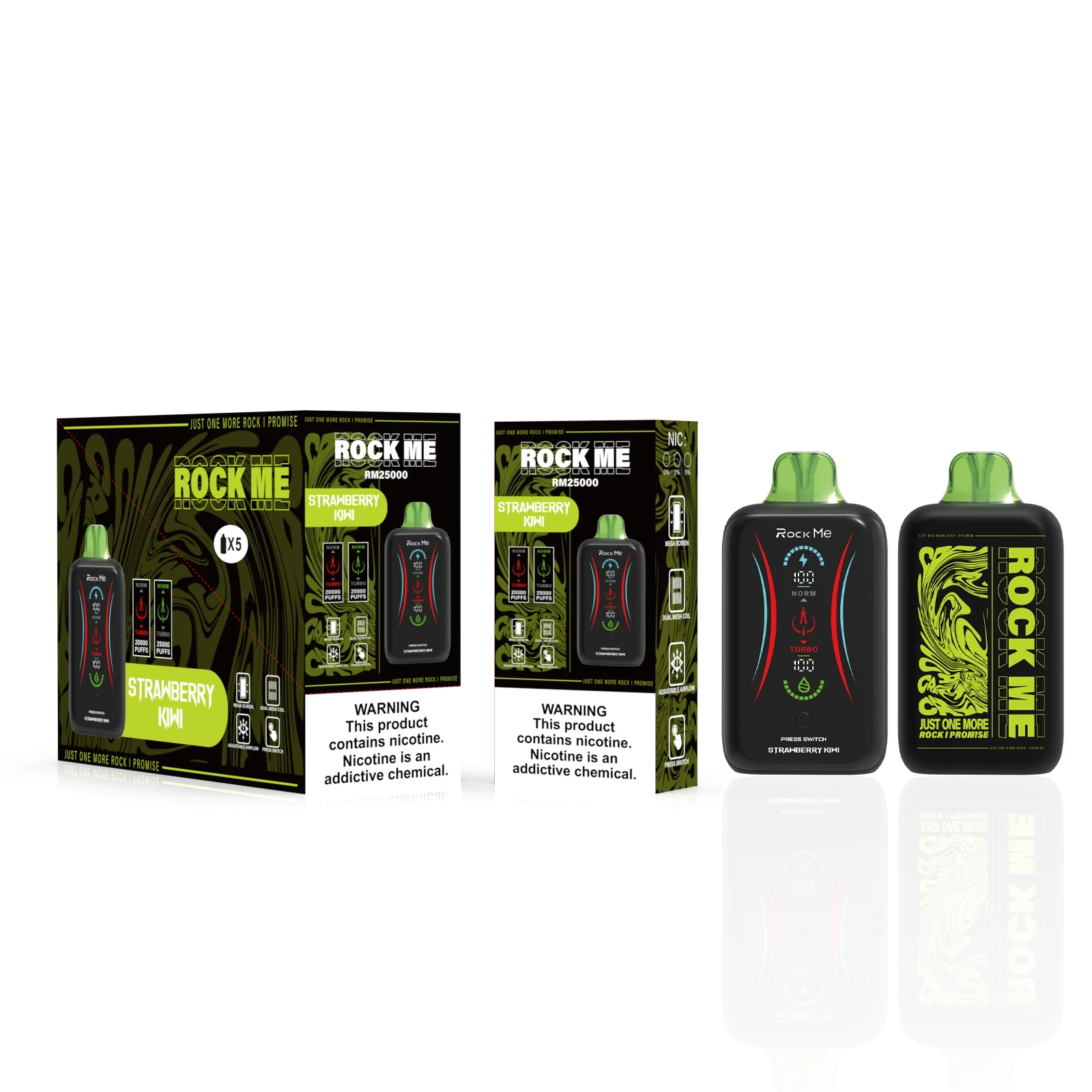 LUCKEE Rock Me 25000 PUFF 6 LUCKEE Rock Me 25000 PUFF 6